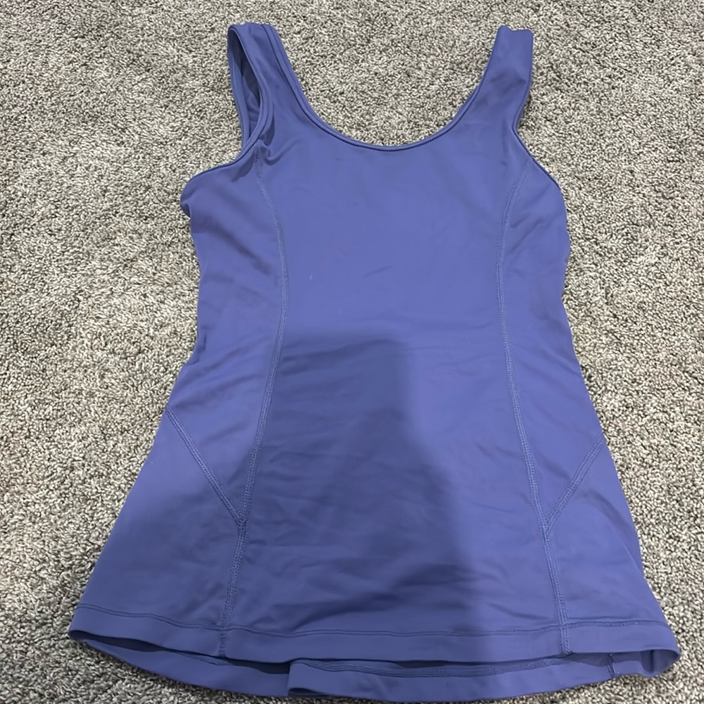 Lululemon Ruffled Back Tank